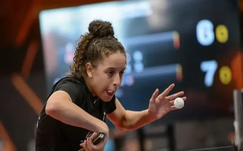 وزير الرياضة يهنئ هنا جودة بإنجازها التاريخي وتأهلها لربع نهائي بطولة العالم لتنس الطاولة